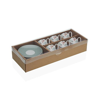 Kaffeset Versa Acebo Porslin Multicolour