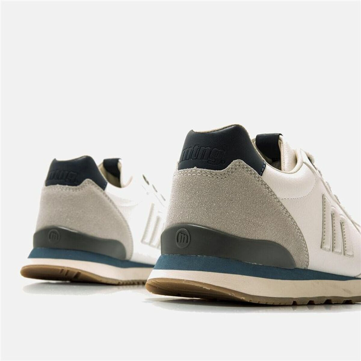 Sportskor Casual Herr Mustang Porland Vit - 3