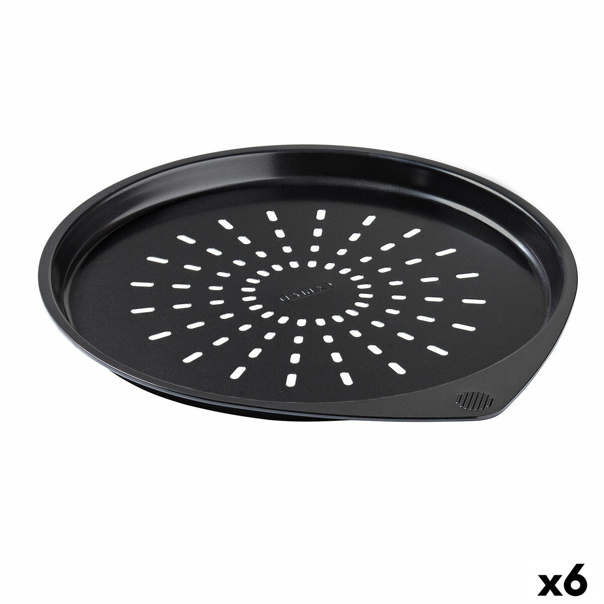 Pizza-form Pyrex Magic Svart Metall Ø 30 cm (6 antal) - 6