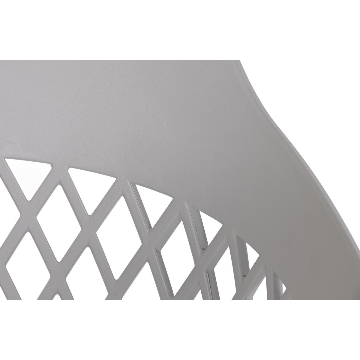 Matsalsstol DKD Home Decor Ljusgrå 57 x 57 x 80,5 cm - 3