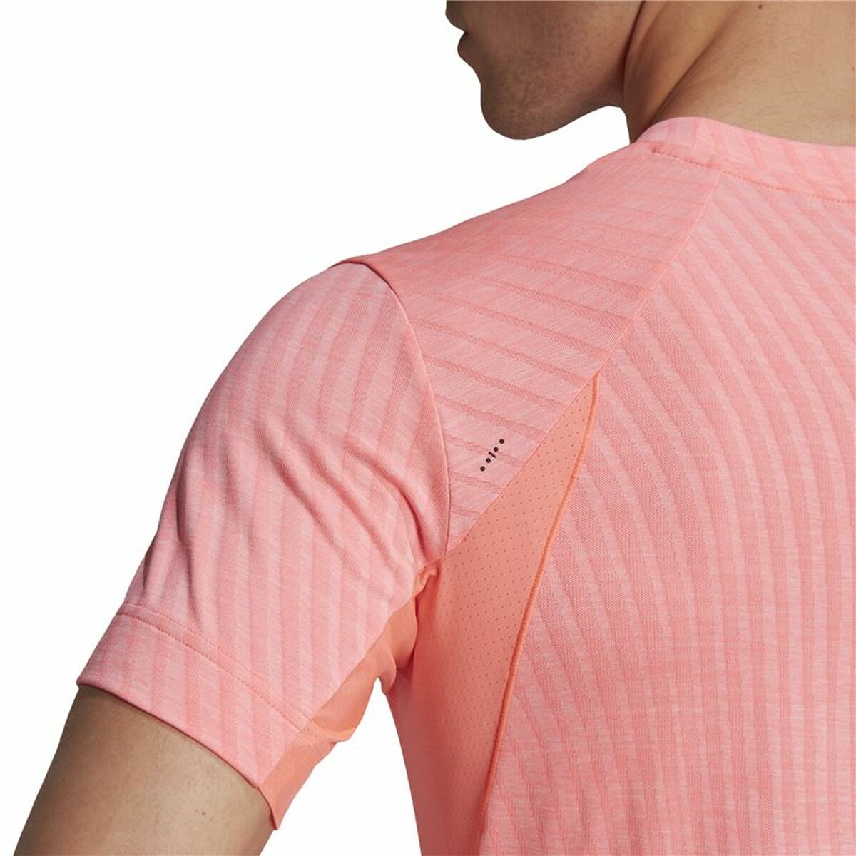 T-shirt med kortärm Herr Adidas Freelift Rosa - 6
