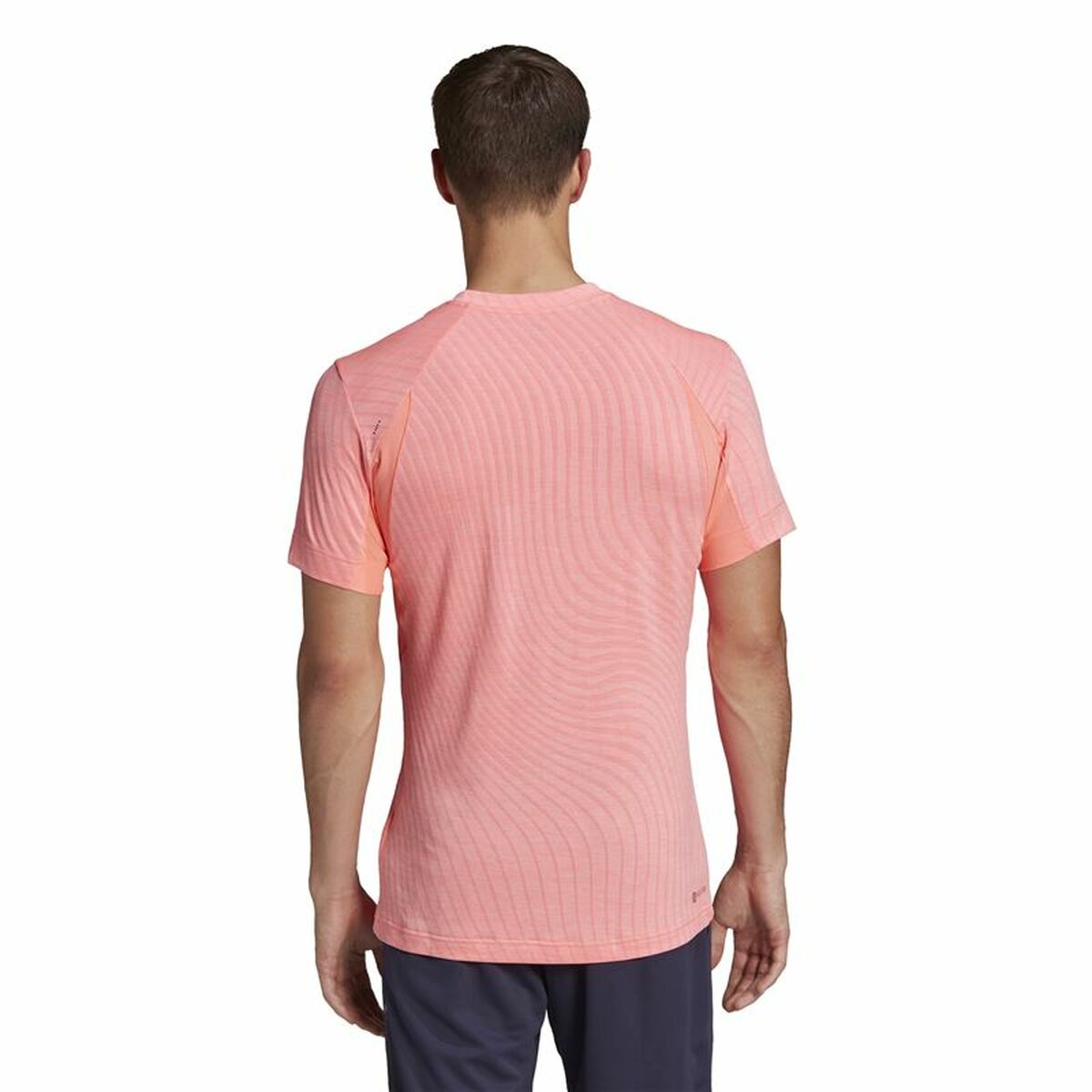 T-shirt med kortärm Herr Adidas Freelift Rosa - 3
