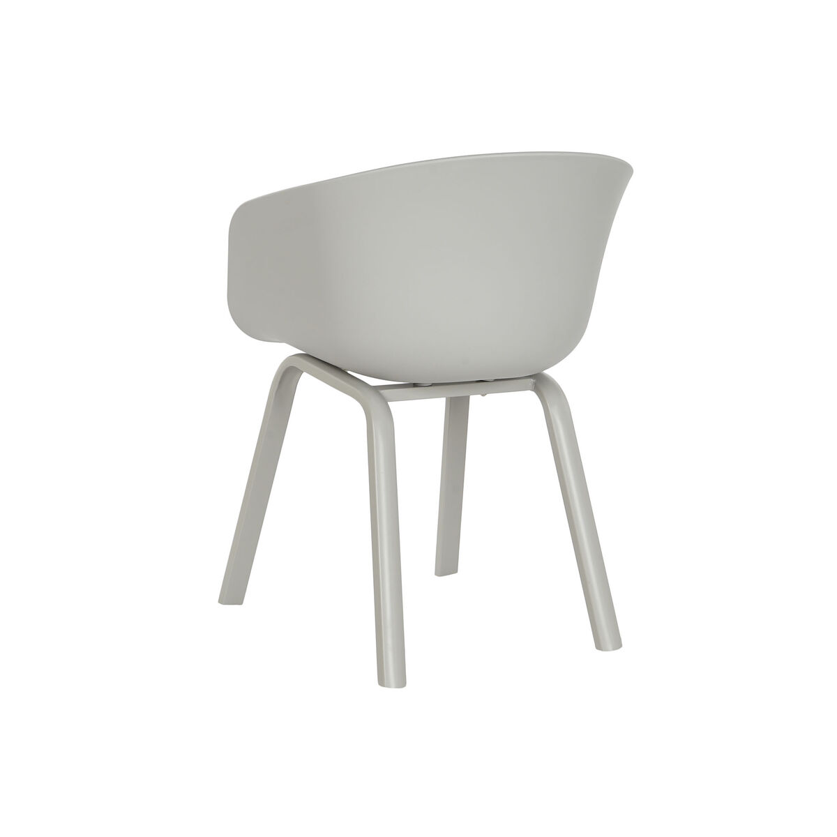 Matsalsstol DKD Home Decor Ljusgrå 56 x 58 x 78 cm 60 x 55 x 78 cm - 5