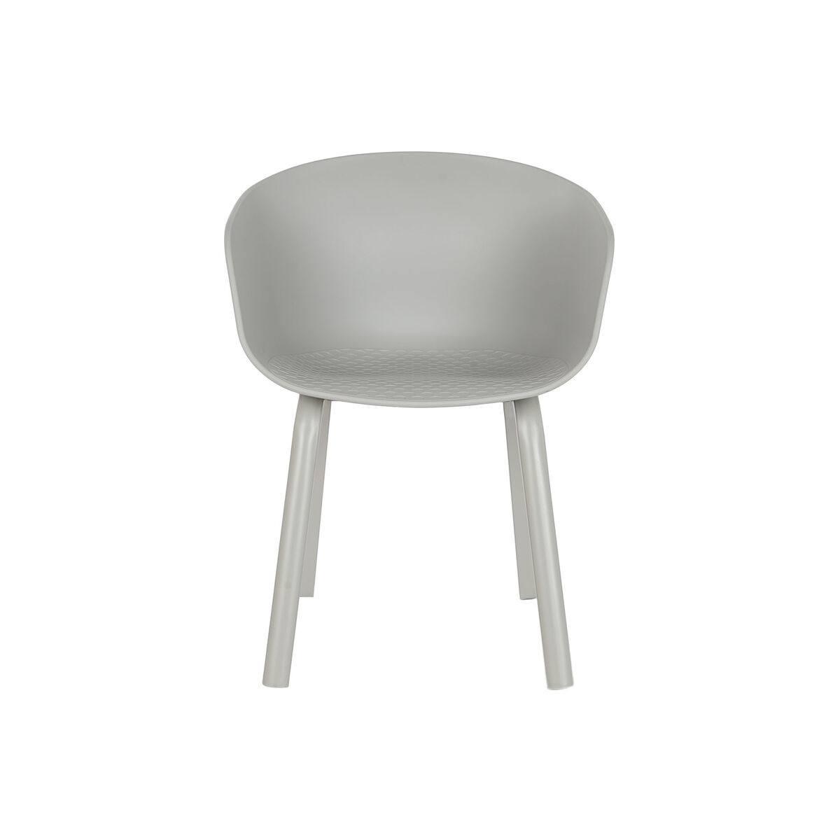 Matsalsstol DKD Home Decor Ljusgrå 56 x 58 x 78 cm 60 x 55 x 78 cm - 4