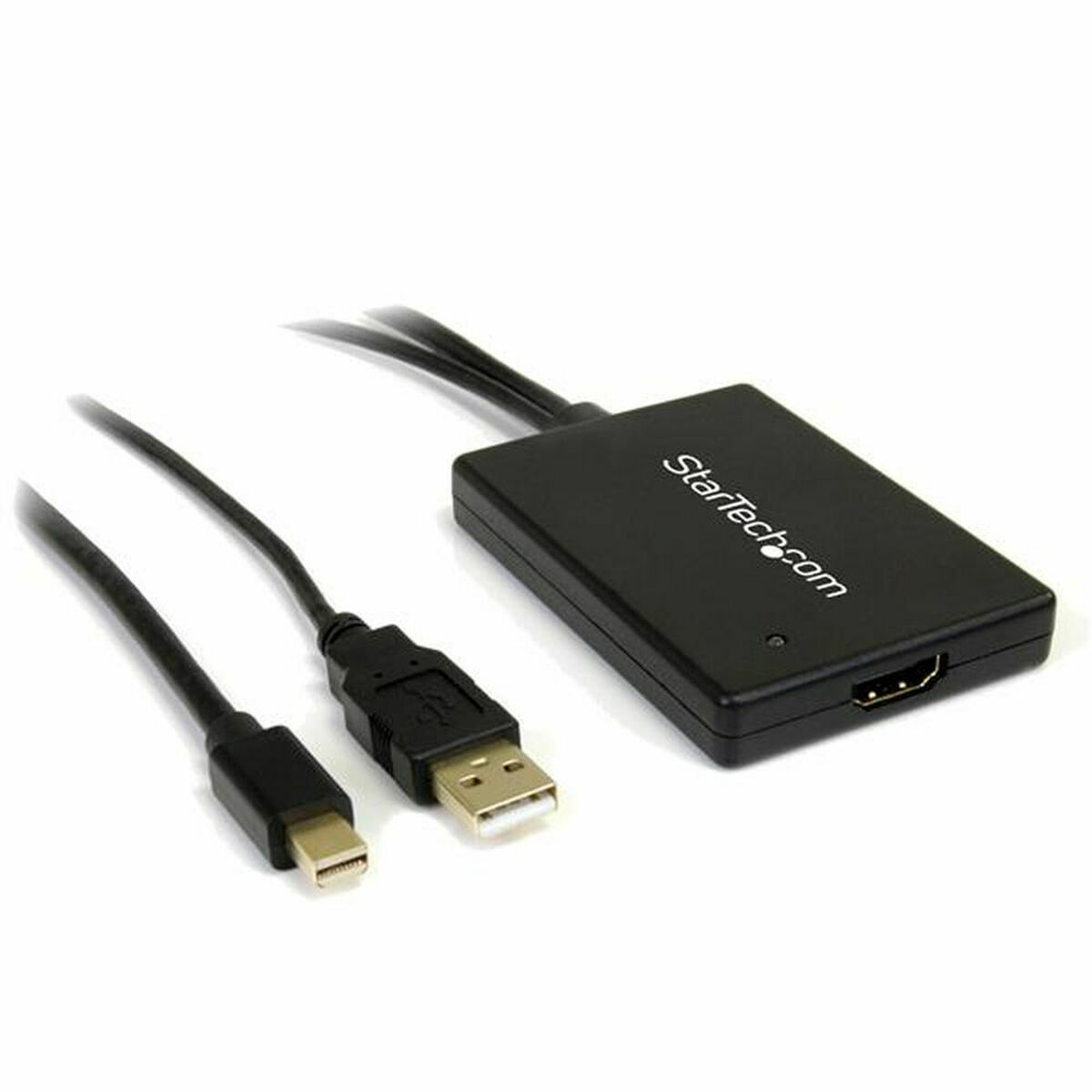 AV-adapter/omvandlare Startech MDP2HDMIUSBA         Svart