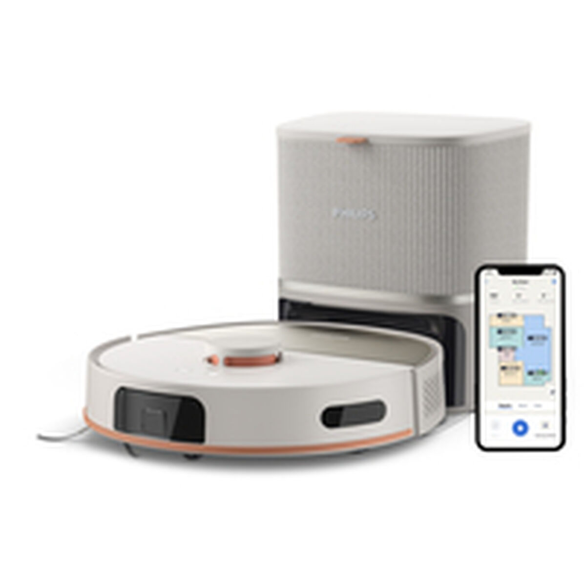 Robotdammsugare Philips 4800 mAh - 2