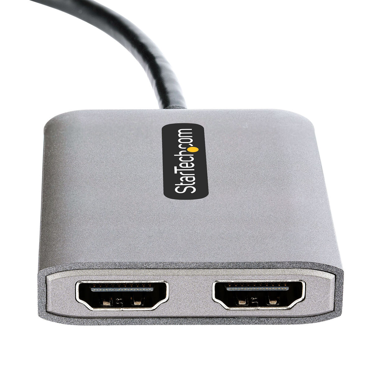 DisplayPort till HDMI Adapter Startech MST14DP122HD Grå 4K Svart Svart/Grå - 3
