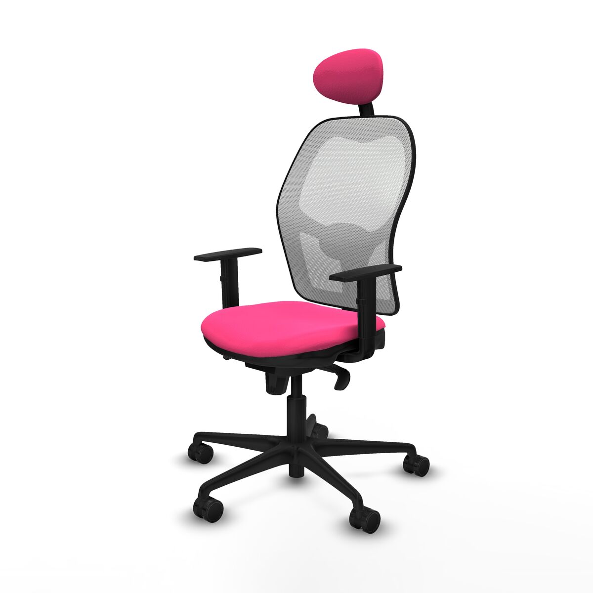 Kontorsstol Piqueras y Crespo 1D036N1 Rosa - 2
