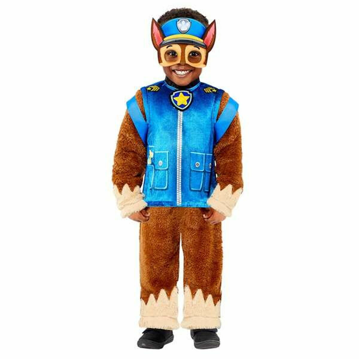 Maskeraddräkt för barn The Paw Patrol Chase Deluxe 2 Delar - 5