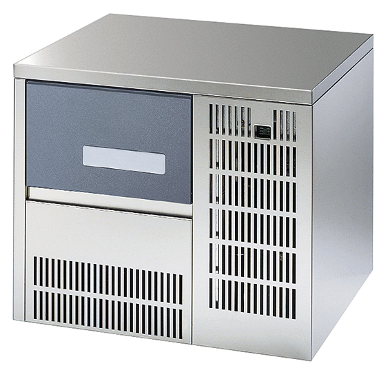 Ice cube maker sjunker i vatten kylning, cap 24kg/ 24h