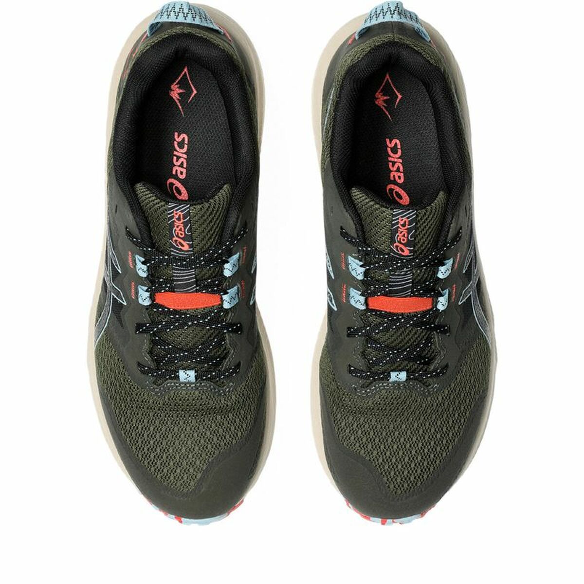 Gymnastikskor, Herr Asics Trabuco Terra 2 Grön - 4