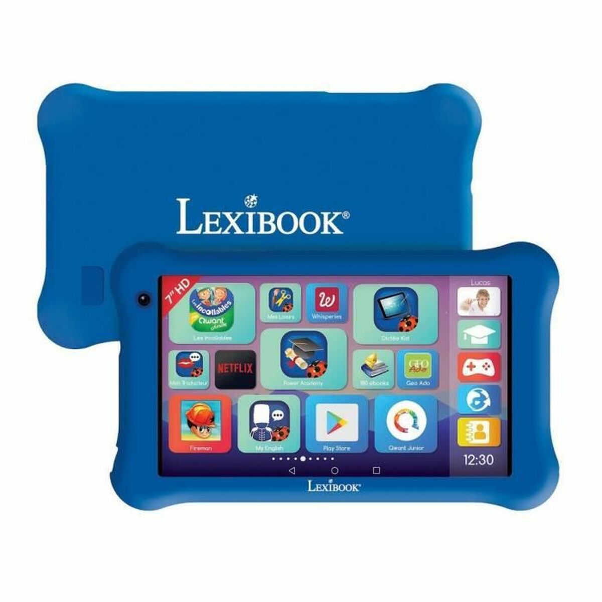 Interaktiv läsplatta för småbarn Lexibook LexiTab Master 7 TL70FR Blå - 20