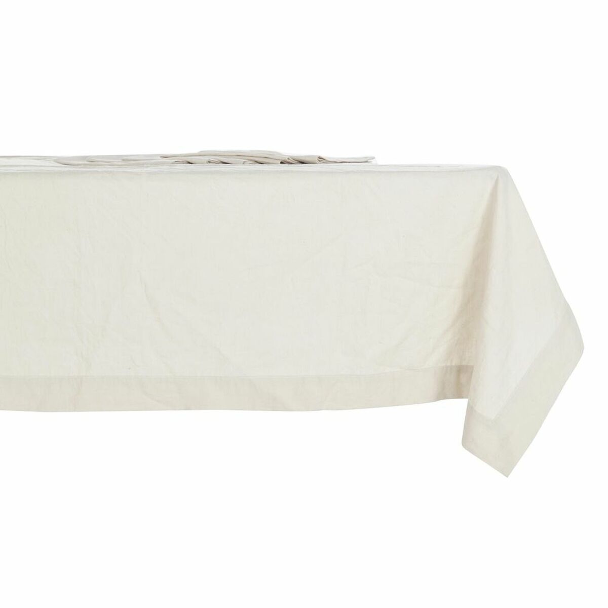 Dukar och servetter DKD Home Decor Beige (150 x 150 x 150 cm) - 8