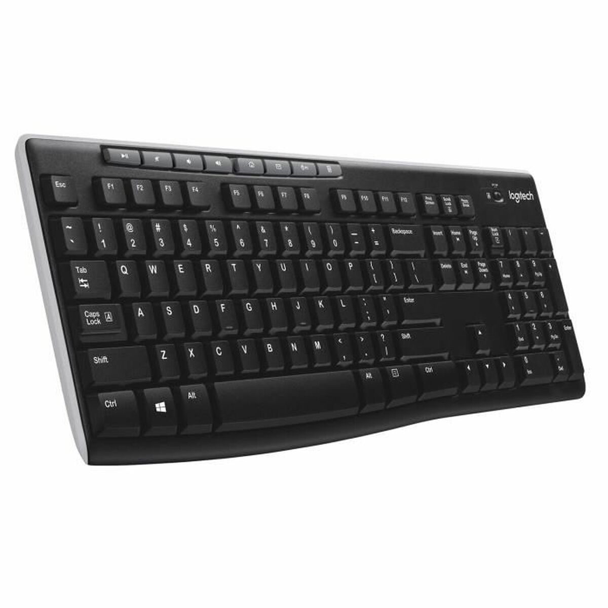 Trådlöst Tangentbord Logitech Franska Svart AZERTY - 4