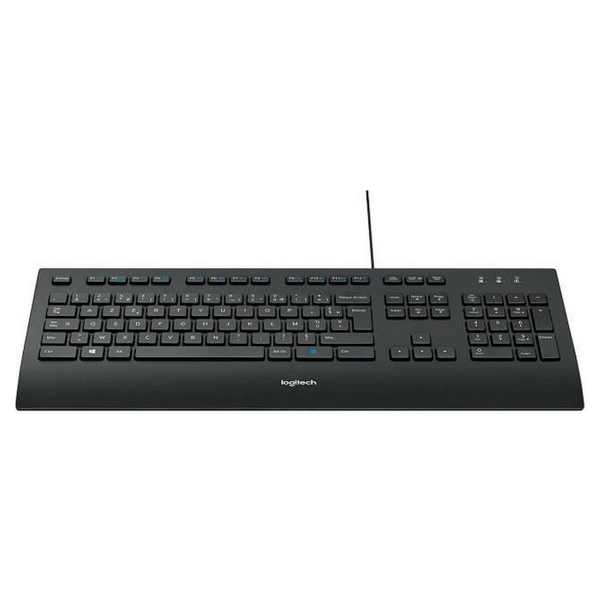 Tangentbord Logitech K280E Svart Franska AZERTY - 4