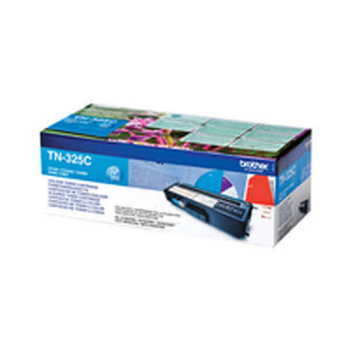 Original Toner Brother TN-325C Turkos - 2