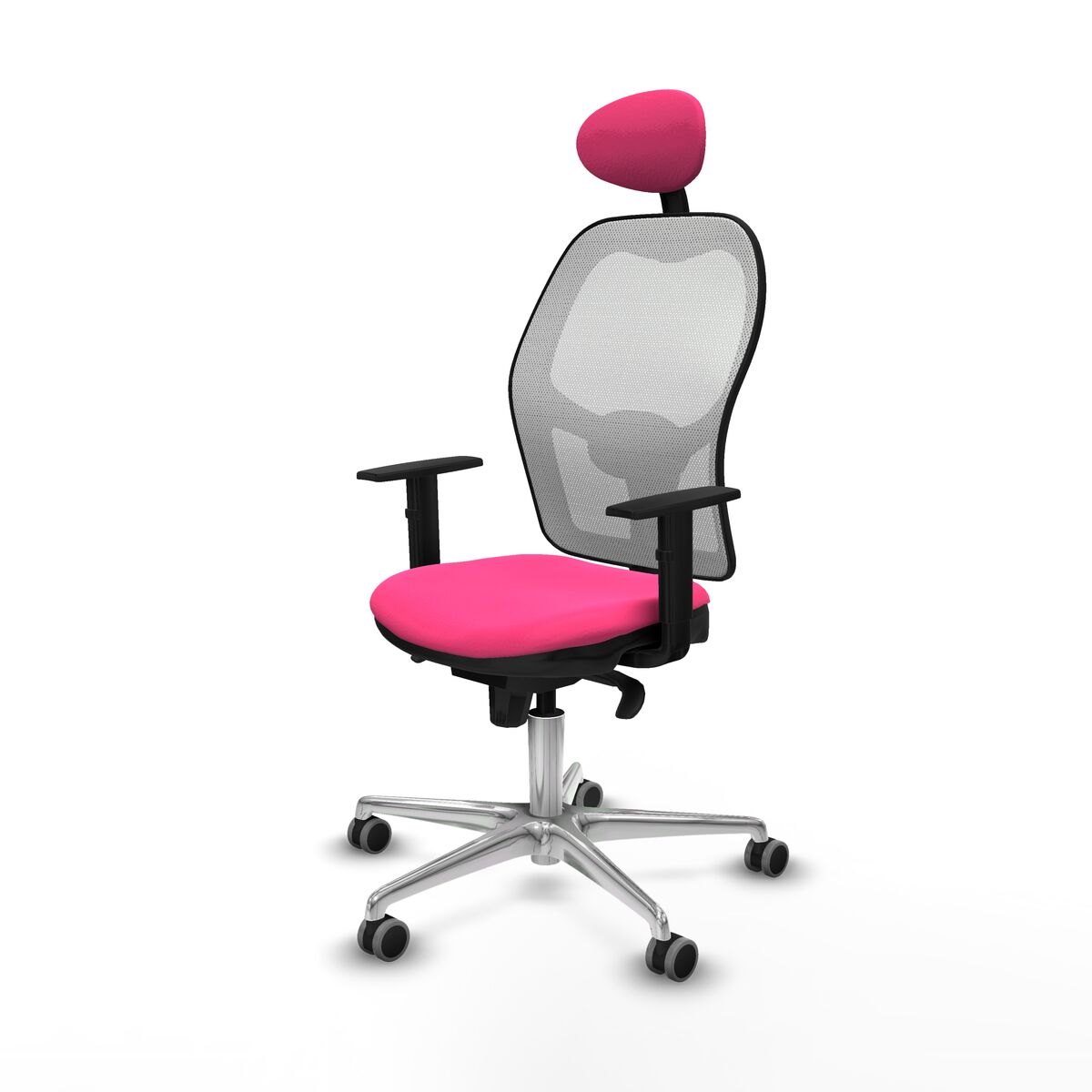 Kontorsstol Piqueras y Crespo 1D086G1 Rosa - 2