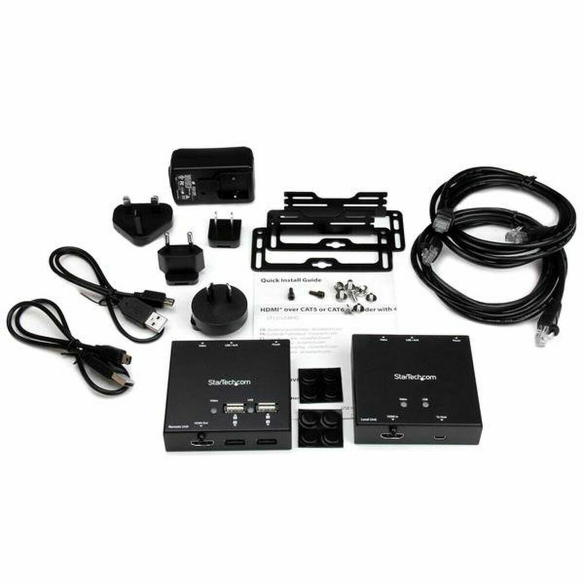 Adapter HDMI Startech ST121USBHD WUXGA Svart 50 m - 5