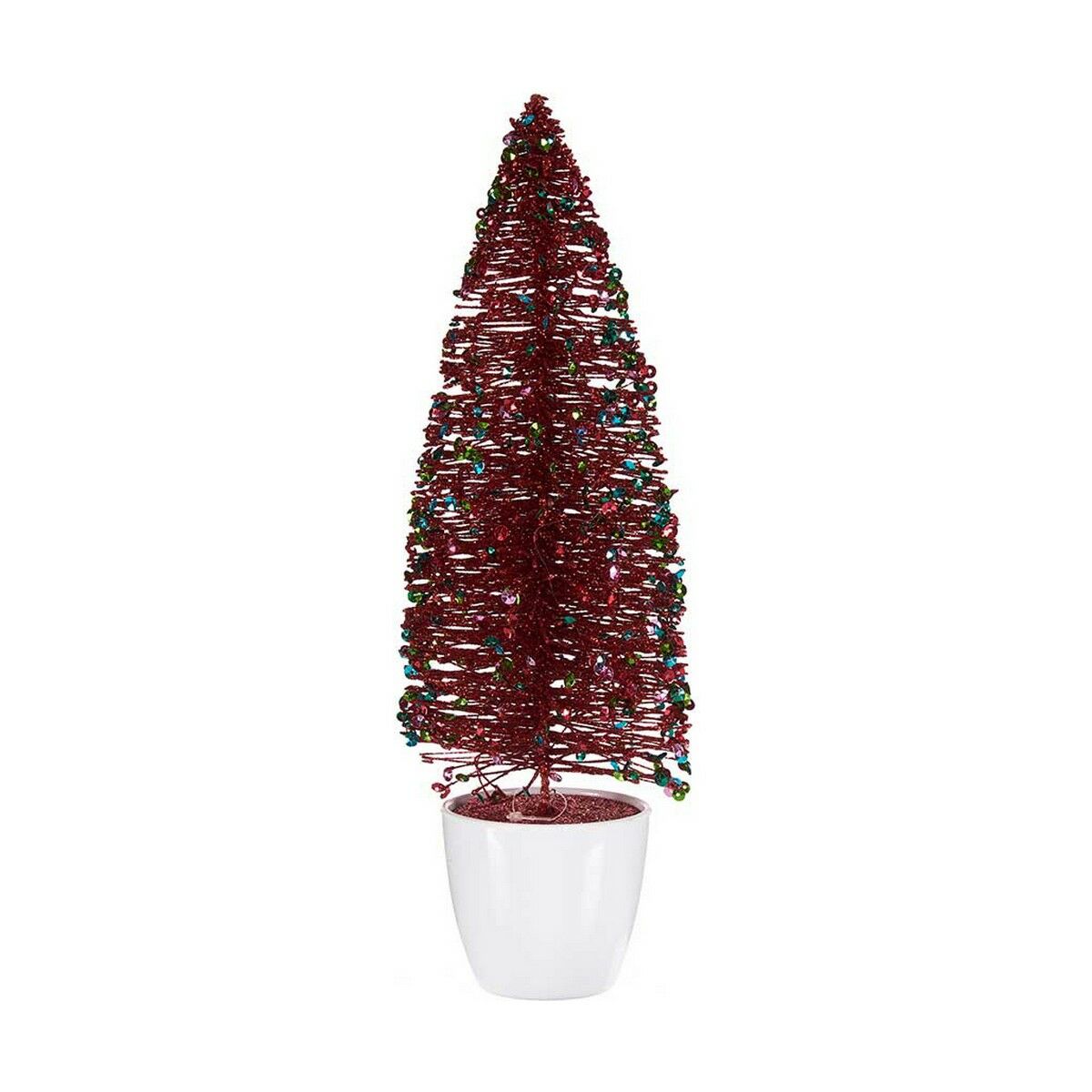 Julgran Krist+ Blå Röd Gyllene Plast 10 x 33 x 10 cm