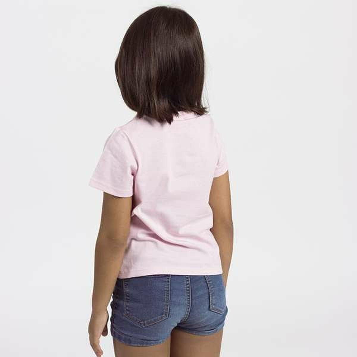 Barn T-shirt med kortärm The Paw Patrol Vit Rosa - 4