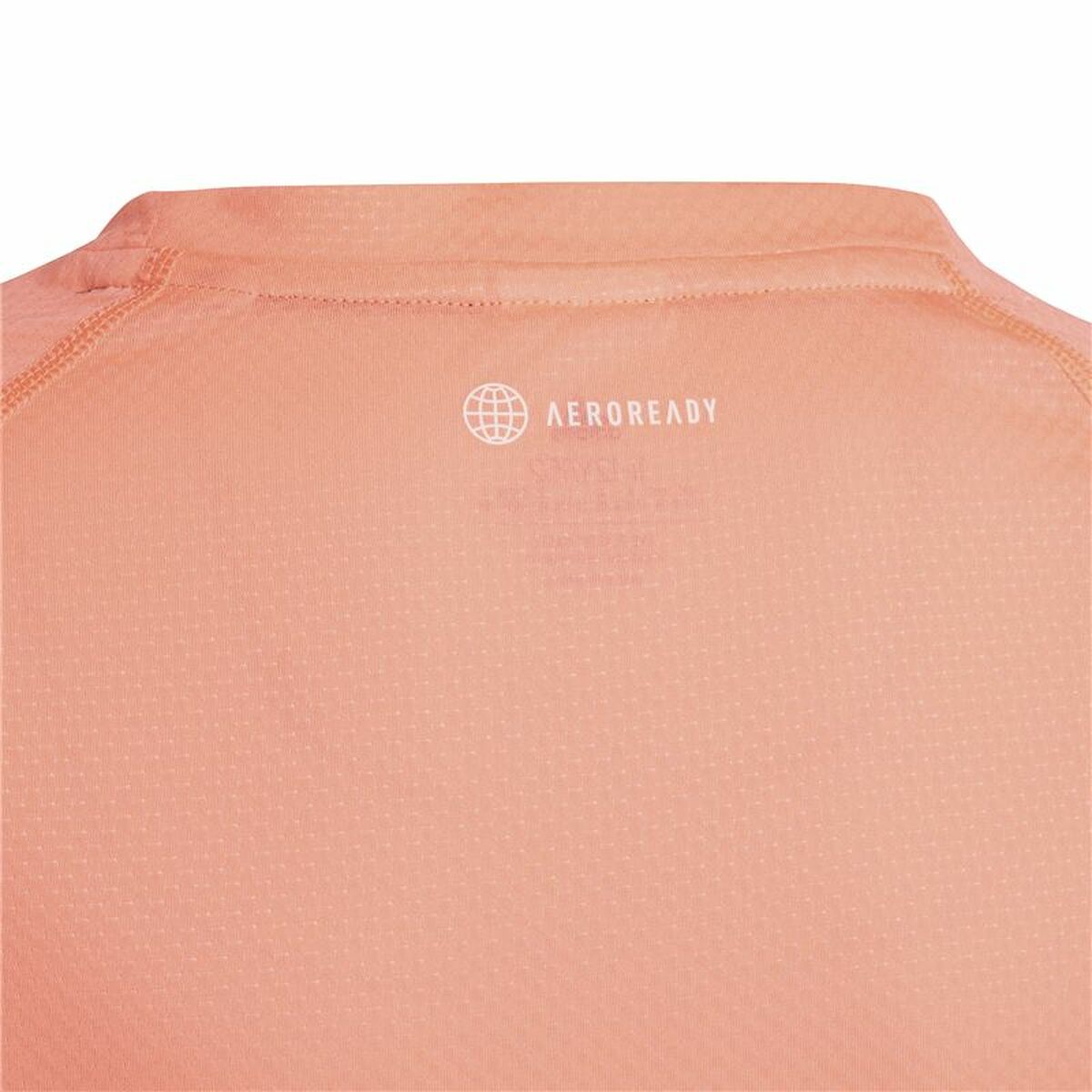 Barn T-shirt med kortärm Adidas Aeroready Three Stripes Lax - 3