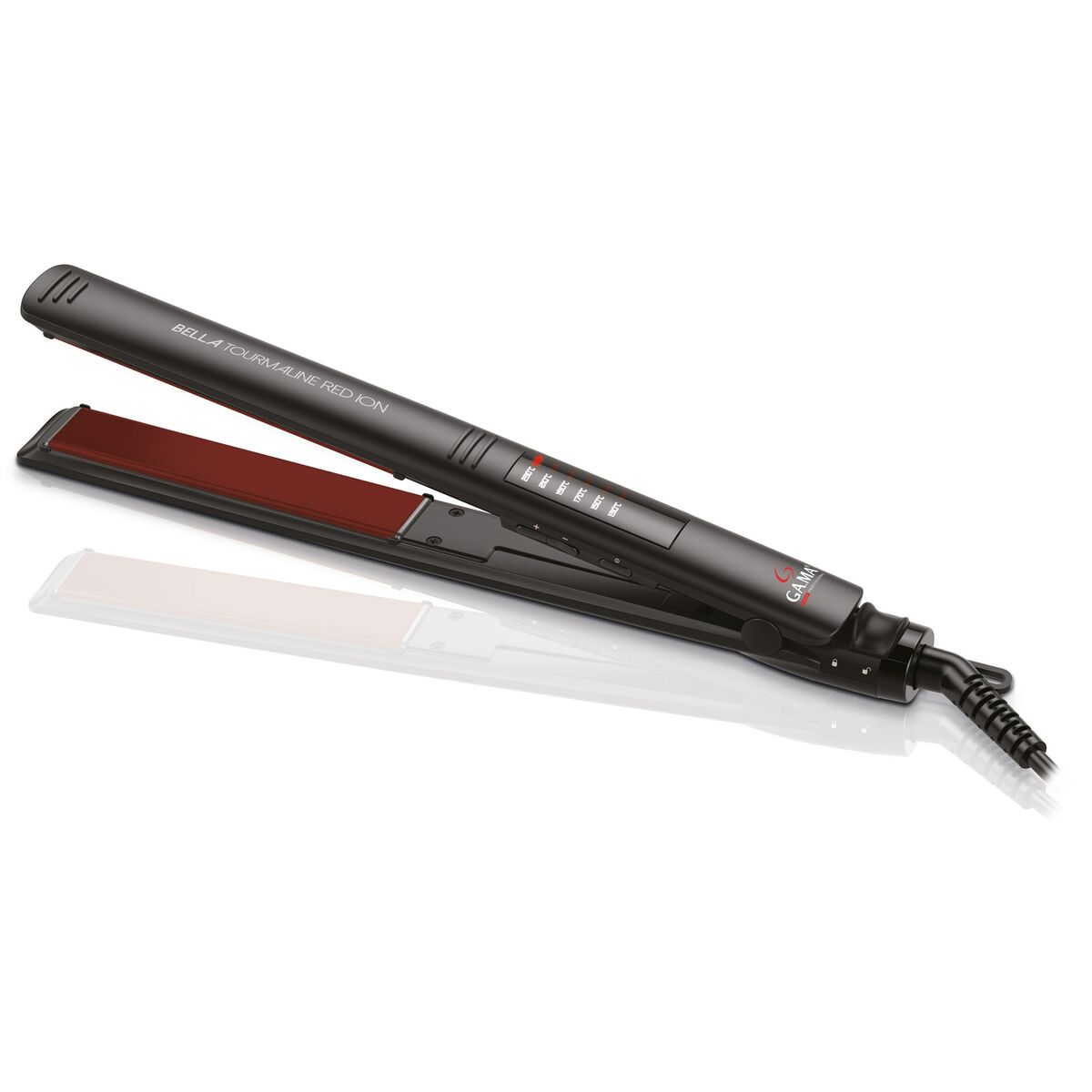 Plattång Gama Professional GI0213 Svart 1 Delar - 3