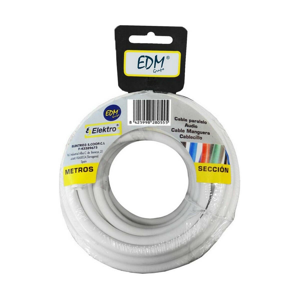 Kabel EDM 28225 Vit 20 m - 2