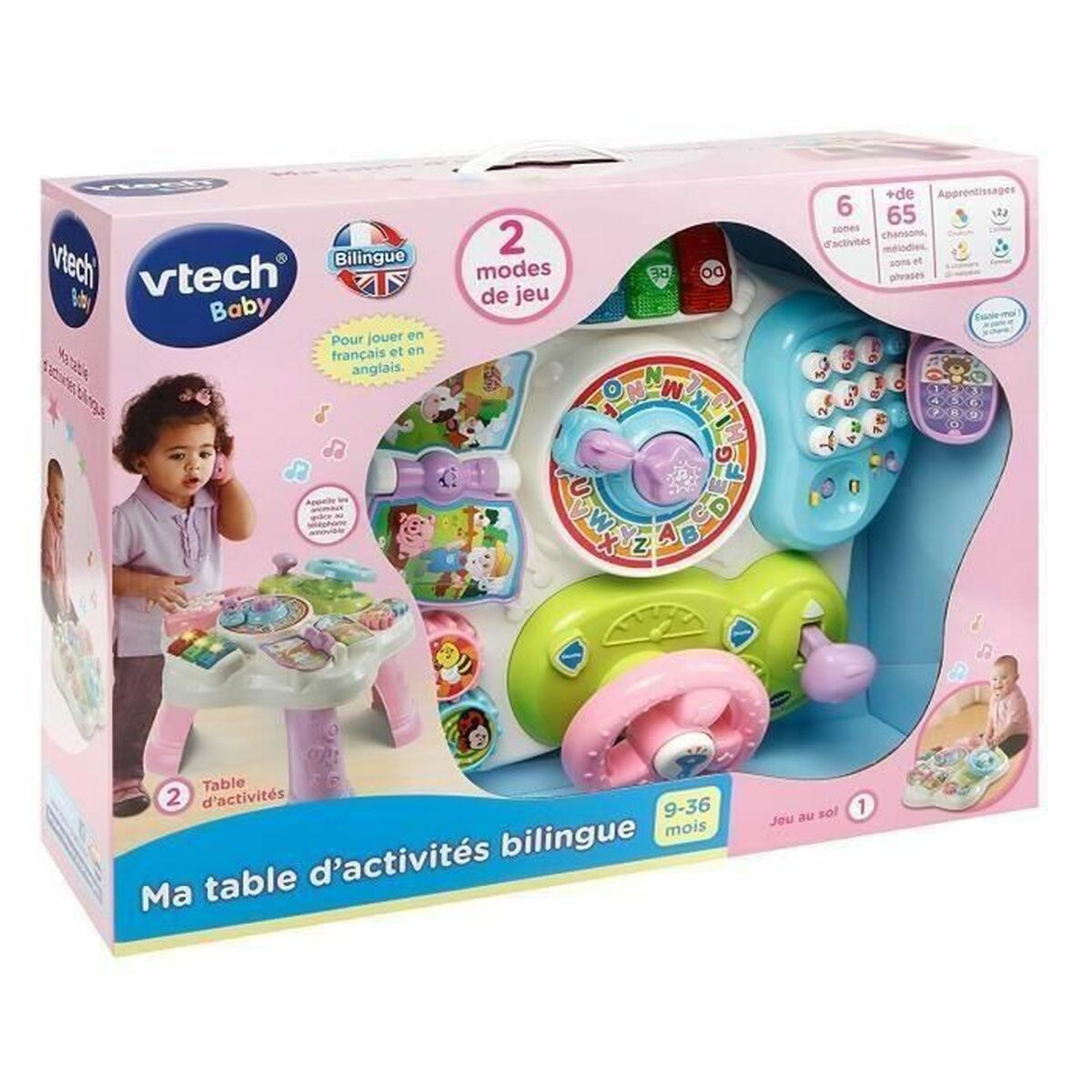 Aktivitetscentrum Vtech My Bilingual Activity Table - 3