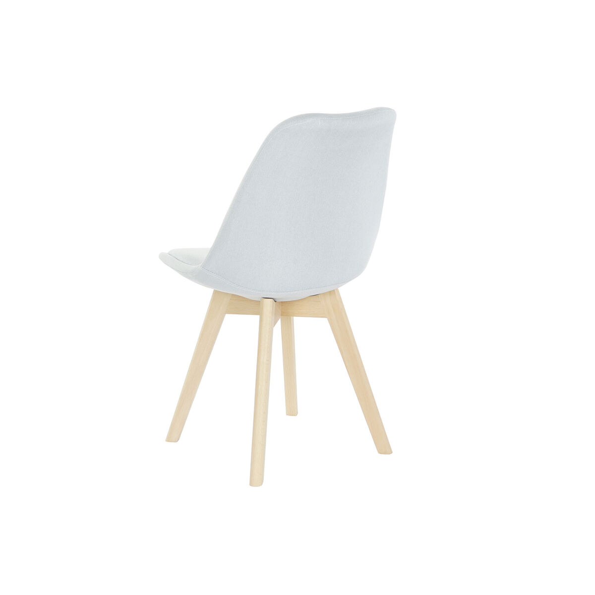 Stol DKD Home Decor Blå Beige Polyester Skum bokträ 48 x 56 x 83 cm - 6
