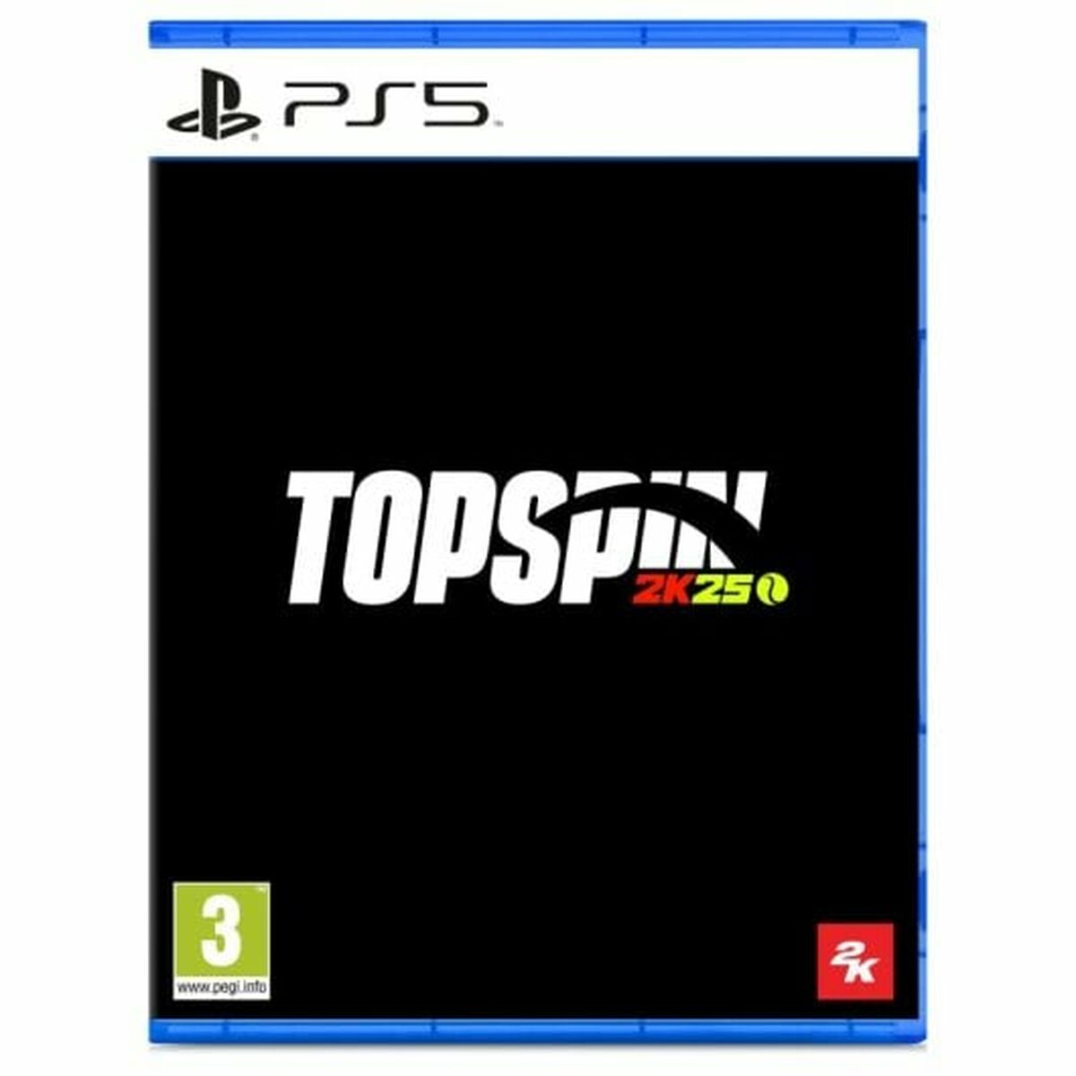 PlayStation 5 Videospel 2K GAMES TopSpin 2K25