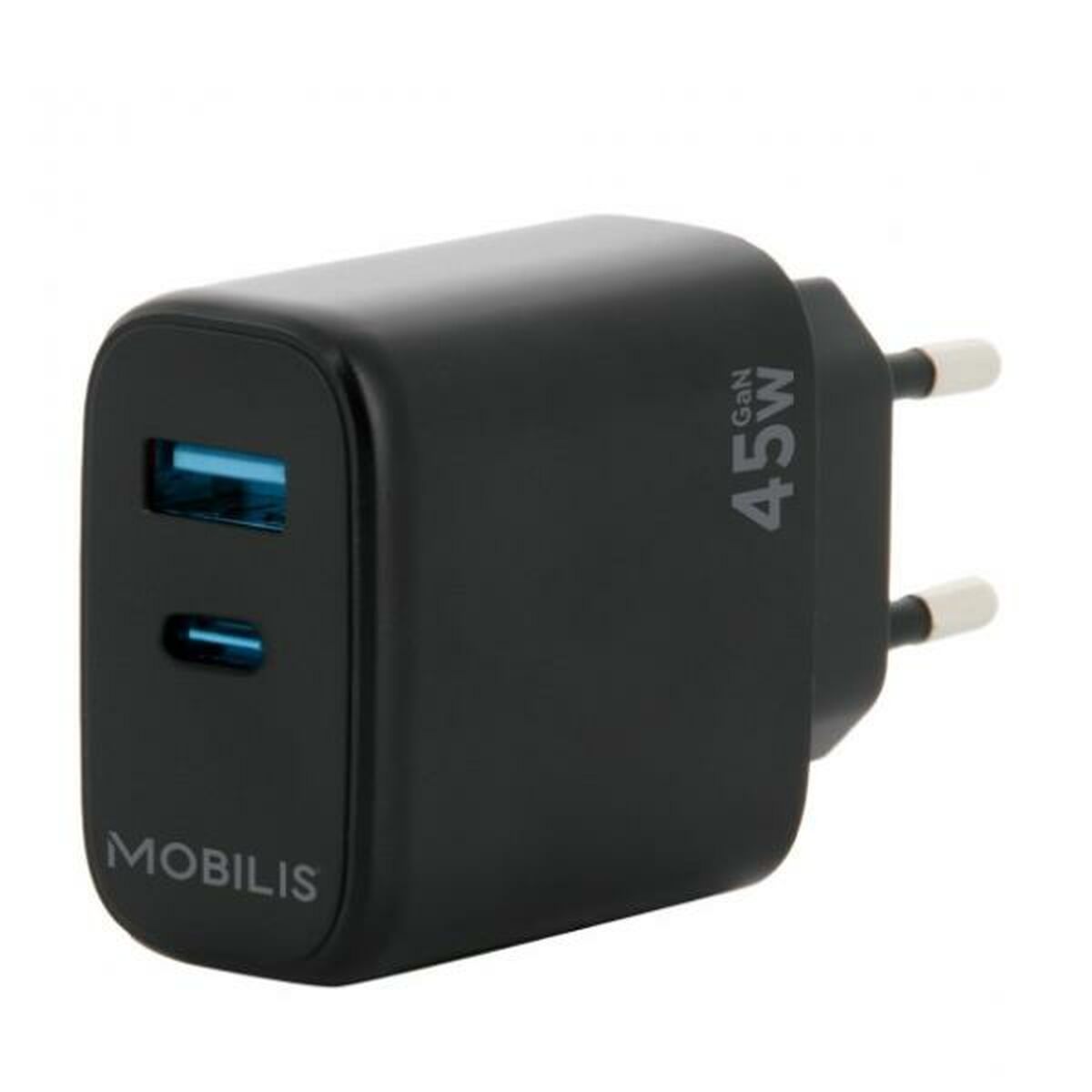 Väggladdare Mobilis 001363 Svart 45 W - 2