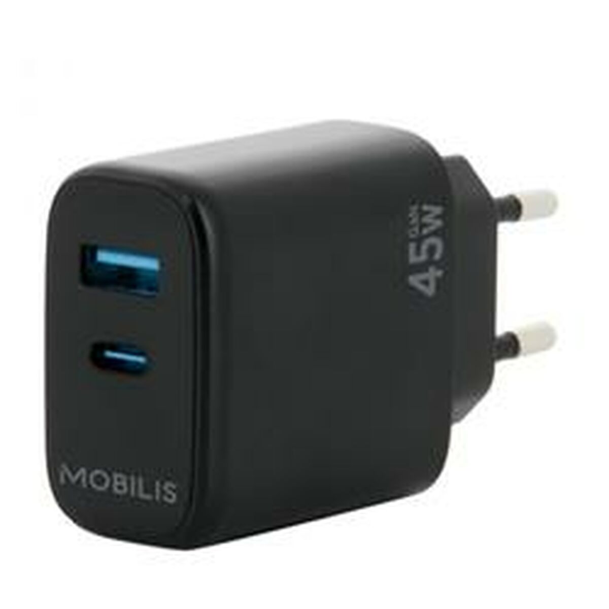 Väggladdare Mobilis 001363 Svart 45 W