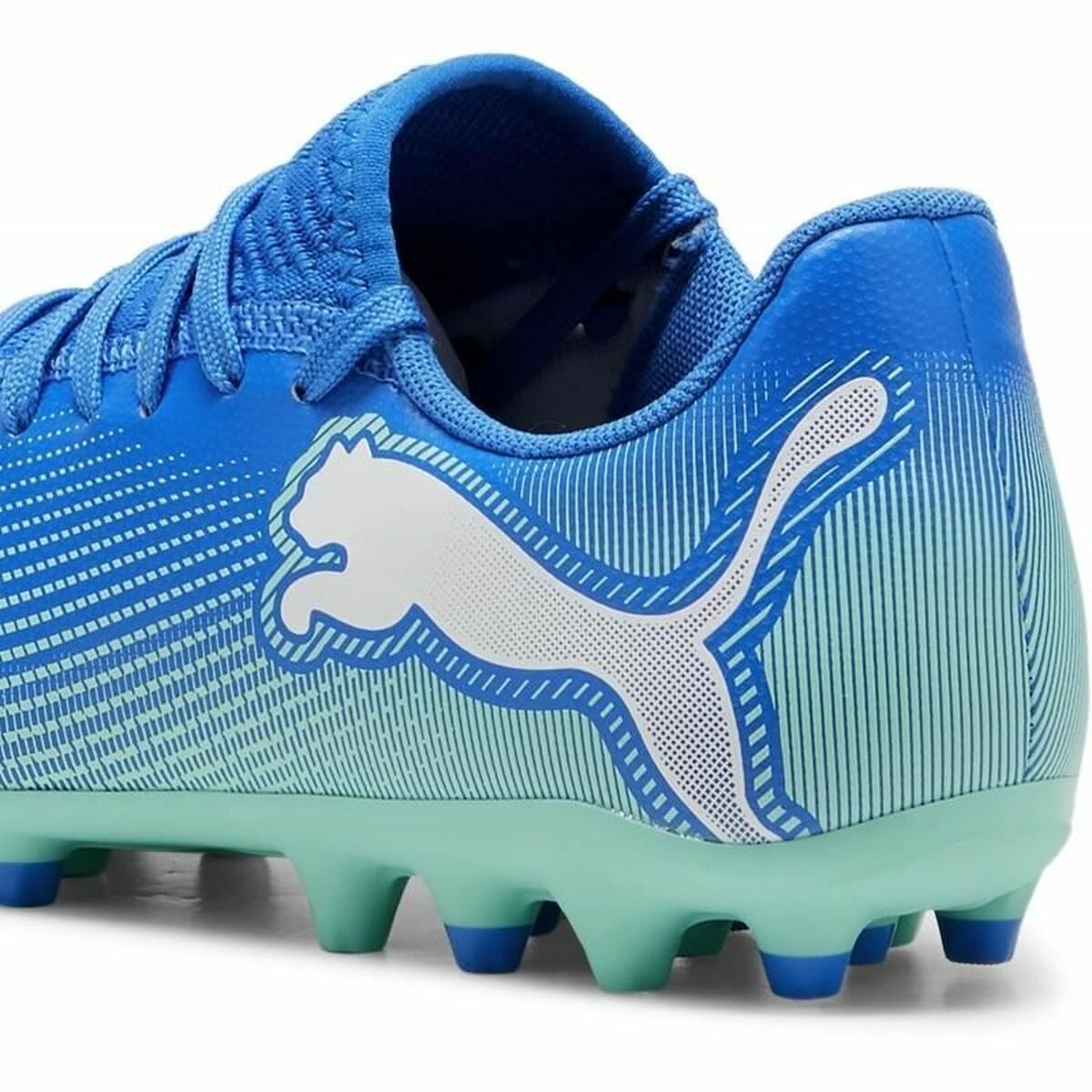 Fotbollsskor för barn Puma Future 7 Play Mg Blå - 5