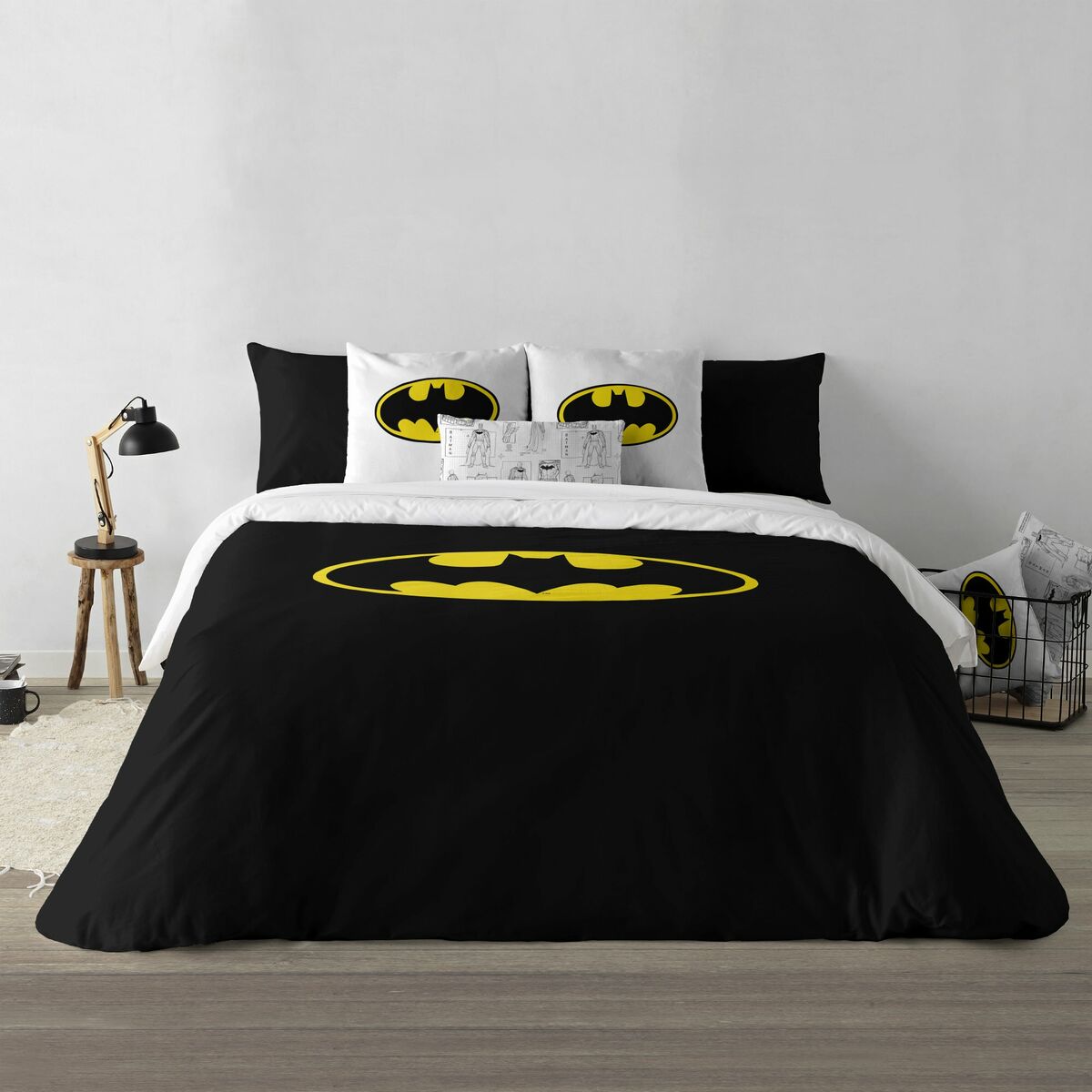 Påslakan Batman Dark Knight Multicolour 175 Trådar 140 x 200 cm - 4