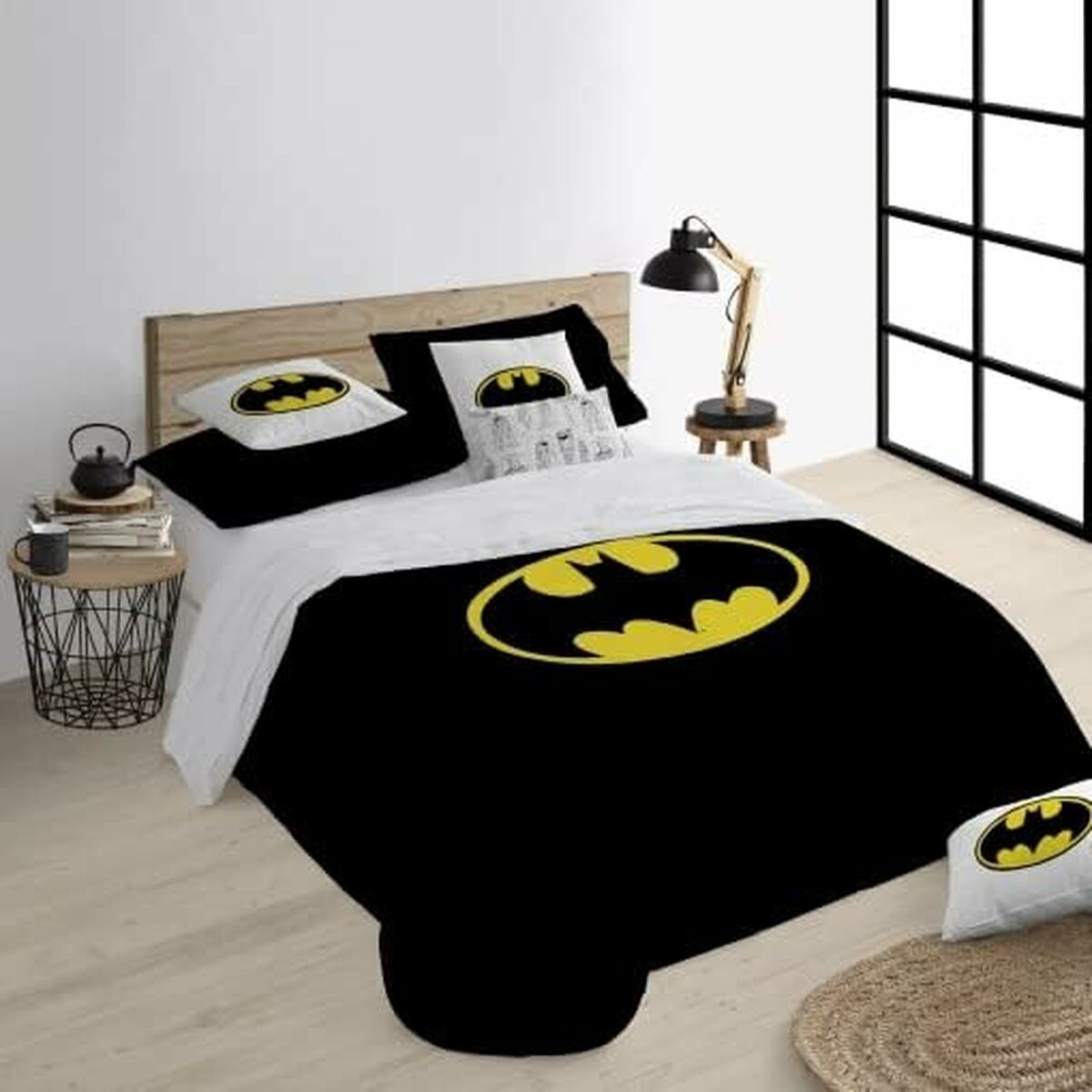 Påslakan Batman Dark Knight Multicolour 175 Trådar 140 x 200 cm - 2
