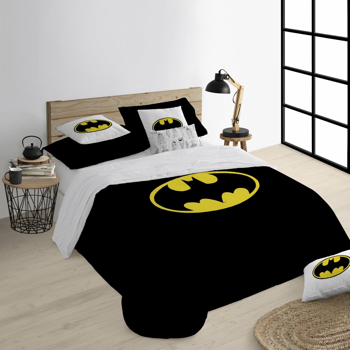 Påslakan Batman Dark Knight Multicolour 175 Trådar 140 x 200 cm - 3
