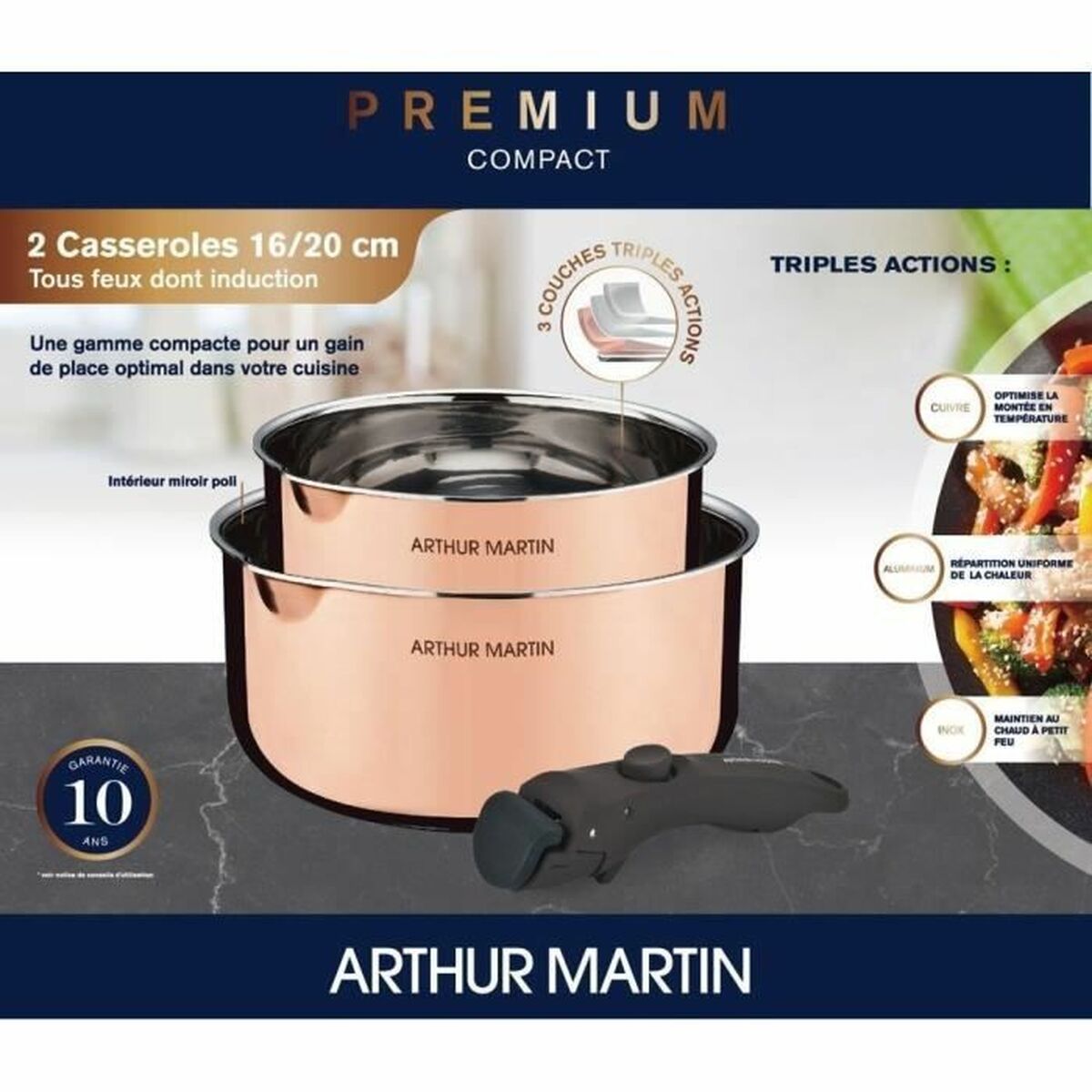 Kastrullset Arthur Martin AM720GT - 3