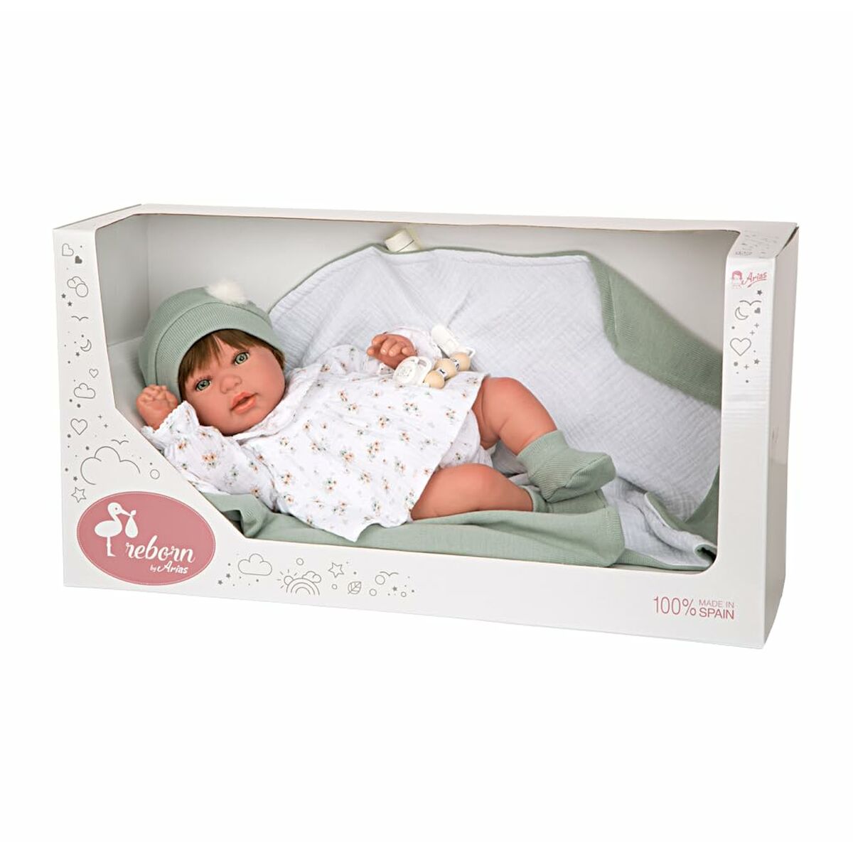 Återfödda dockor Arias Paulina 45 cm - 2