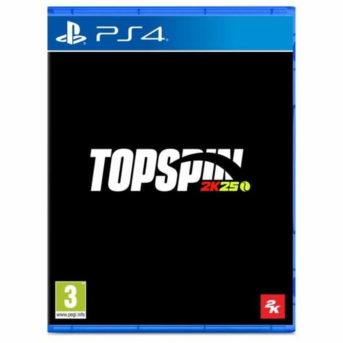 PlayStation 4 Videospel 2K GAMES TopSpin 2K25