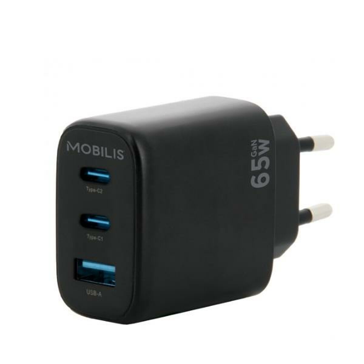 Väggladdare Mobilis 001364 Svart 65 W - 2