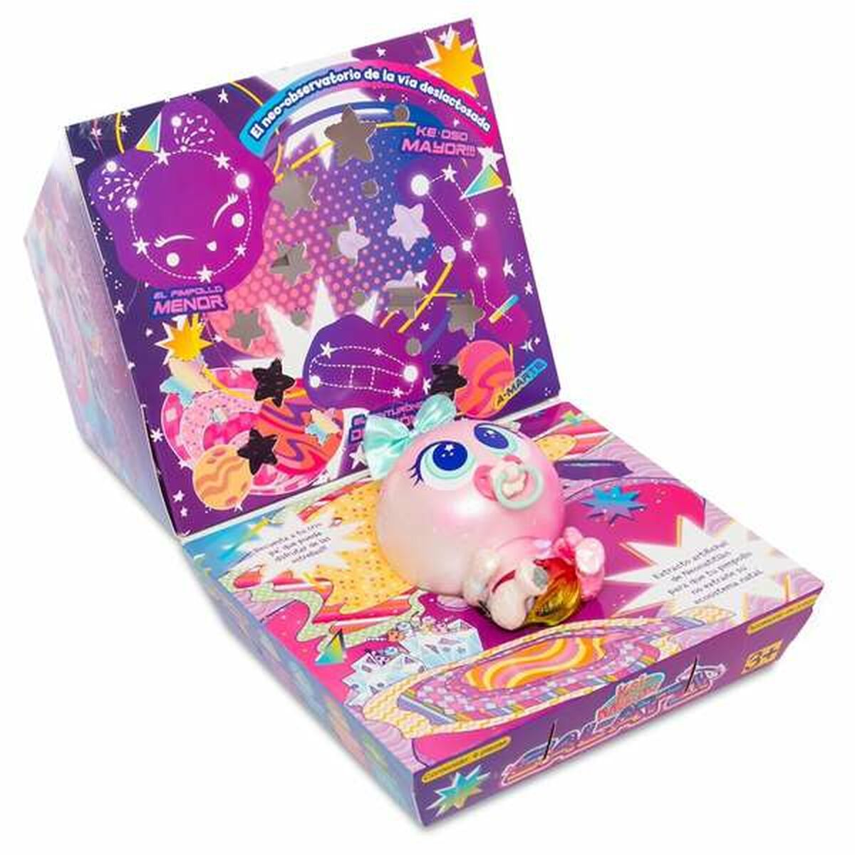 Bebisdocka Bandai Ksimerito Galatzi 18,5 x 16 x 19,5 cm Rosa - 2