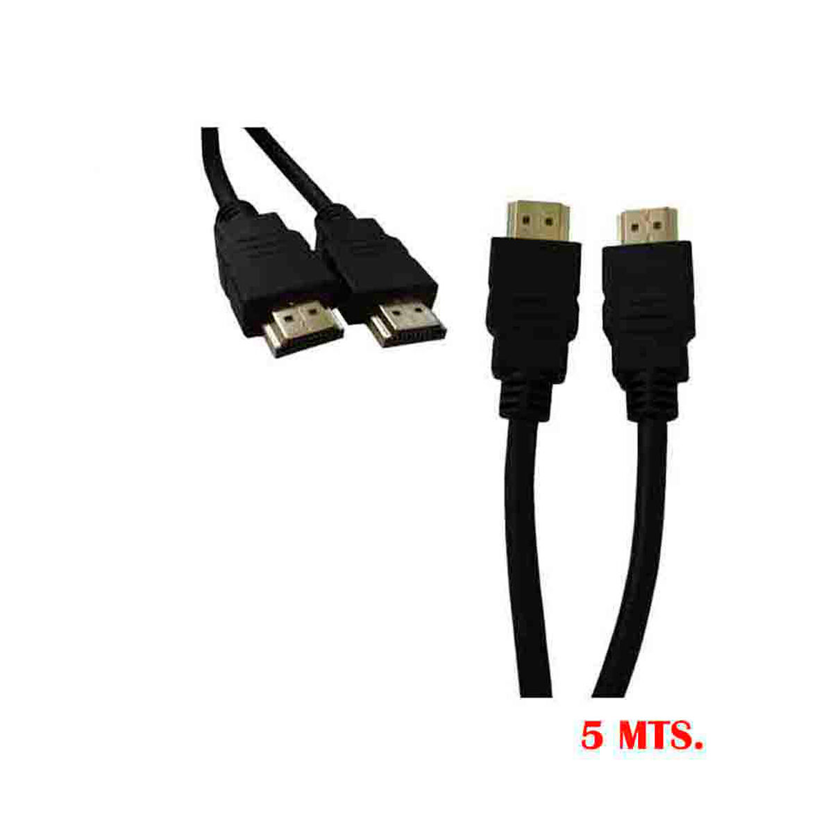 Kabel HDMI EDM 51233 Svart - 2