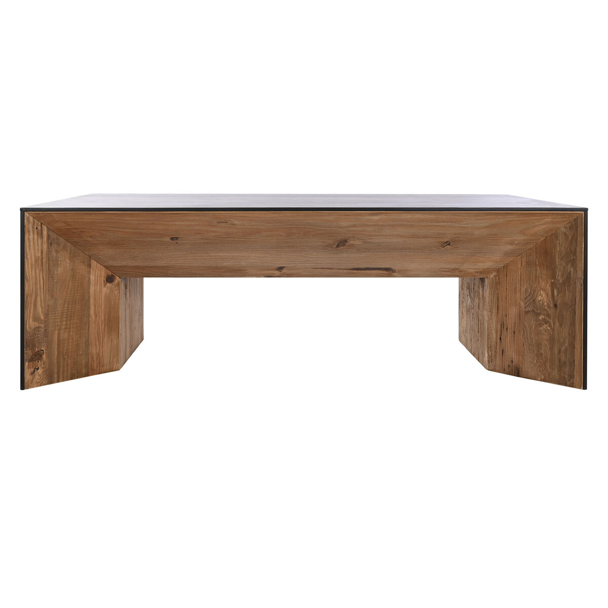 Soffbord DKD Home Decor Furu Återvunnet Trä 135 x 75 x 45 cm - 5