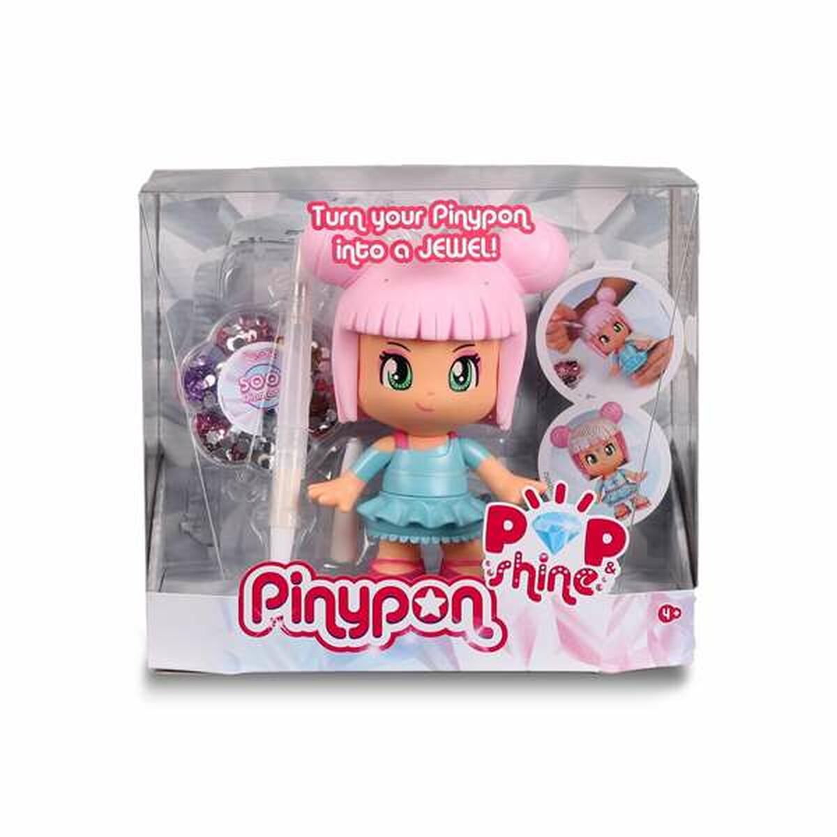 PinyPon Docka Famosa Pop & Shine 17 cm - 7