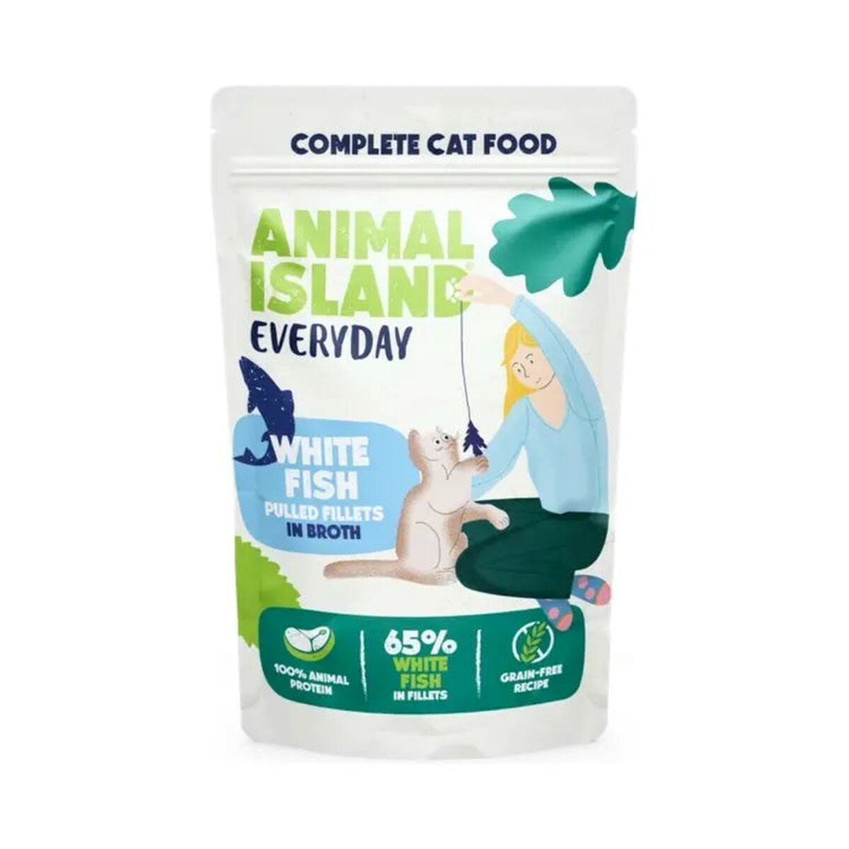 Kattmat ANIMAL ISLAND Turkey 40 x 85 g - 2