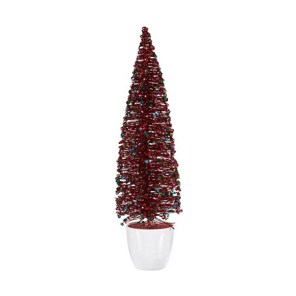 Julgran Krist+ Blå Fuchsia Plast 10 x 38 x 10 cm