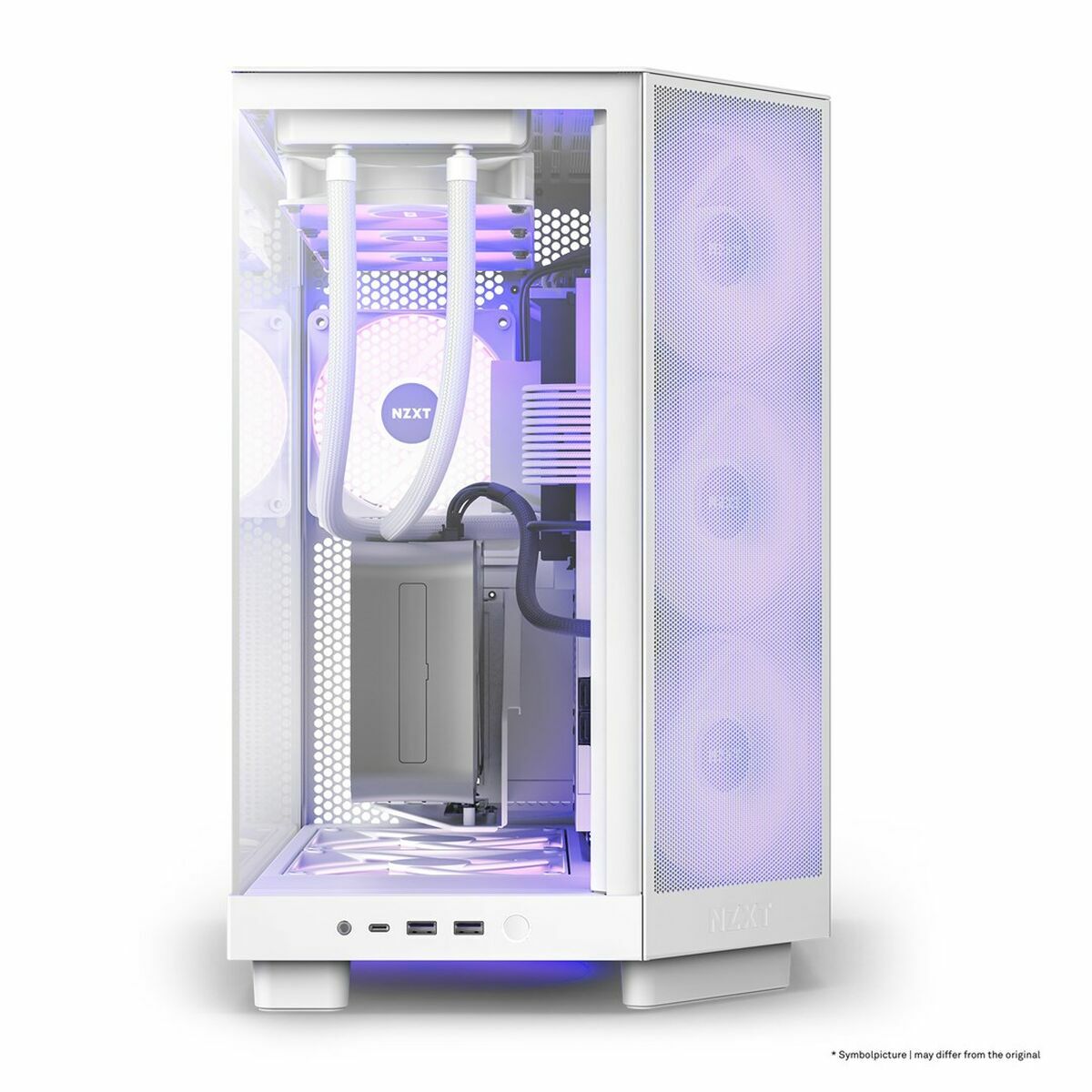 ATX Semitorn NZXT CC-H61FW-R1 Vit - 3