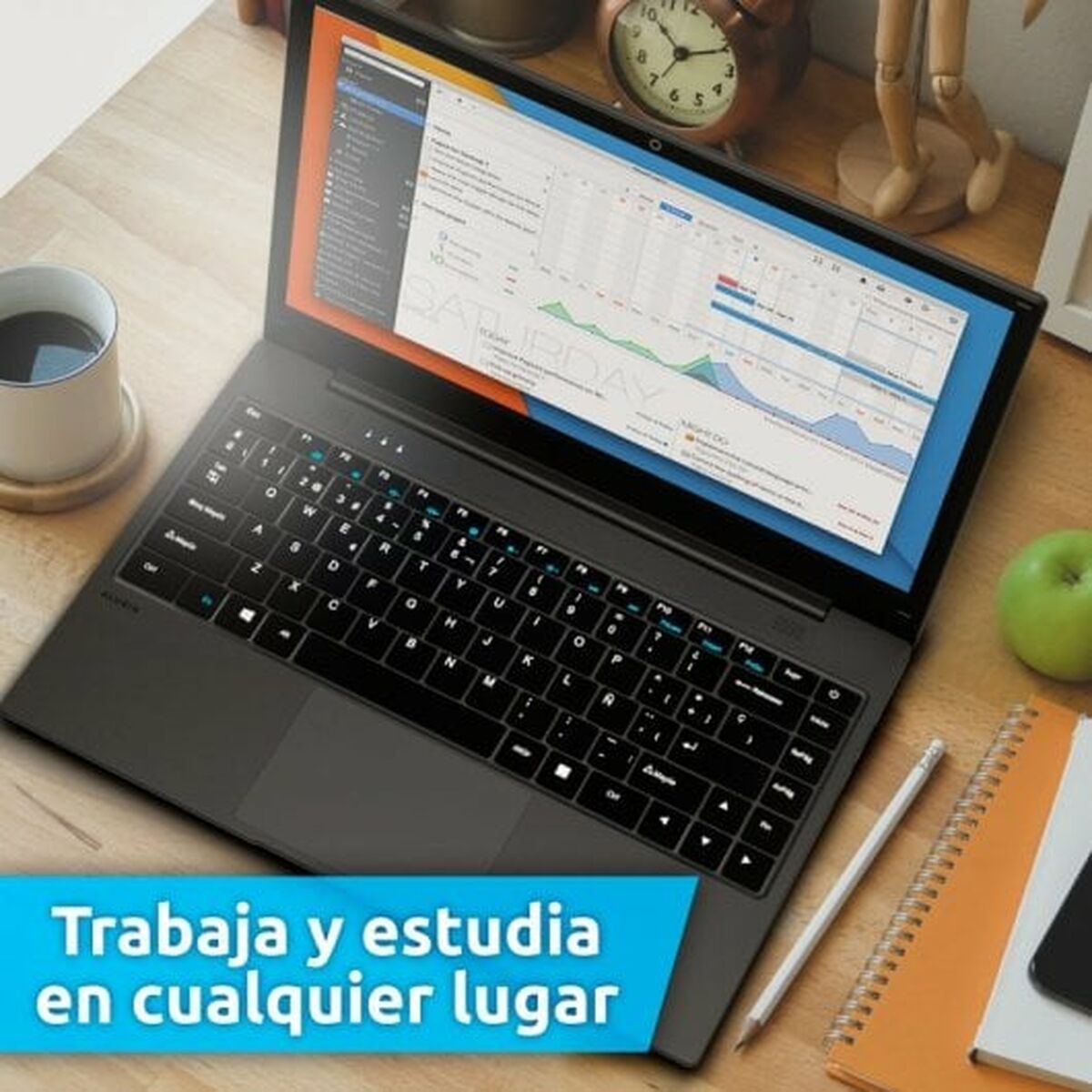 Bärbar dator Alurin Flex Advance 14" Intel Core i5-1235U 16 GB RAM 500 GB SSD - 4
