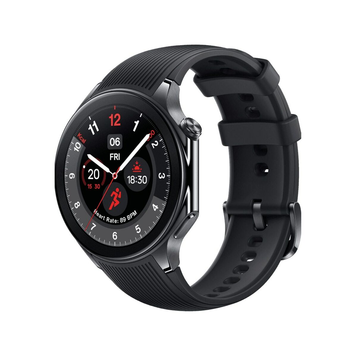 Smartklocka OnePlus Watch 2 Svart Stål - 2