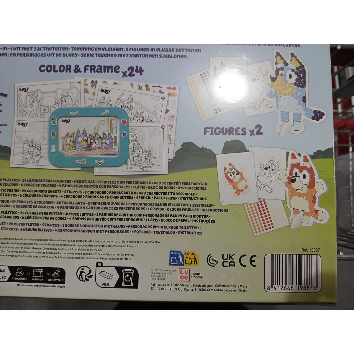Ritningsset Educa Bluey - 2